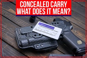 Concealed Carry. What Does It Mean?